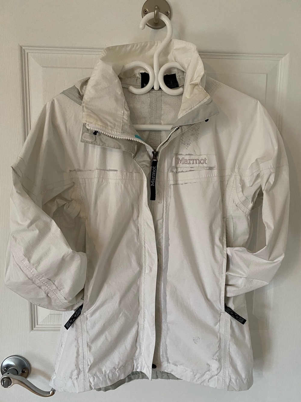 Marmot Women's White Waterproof Jacket